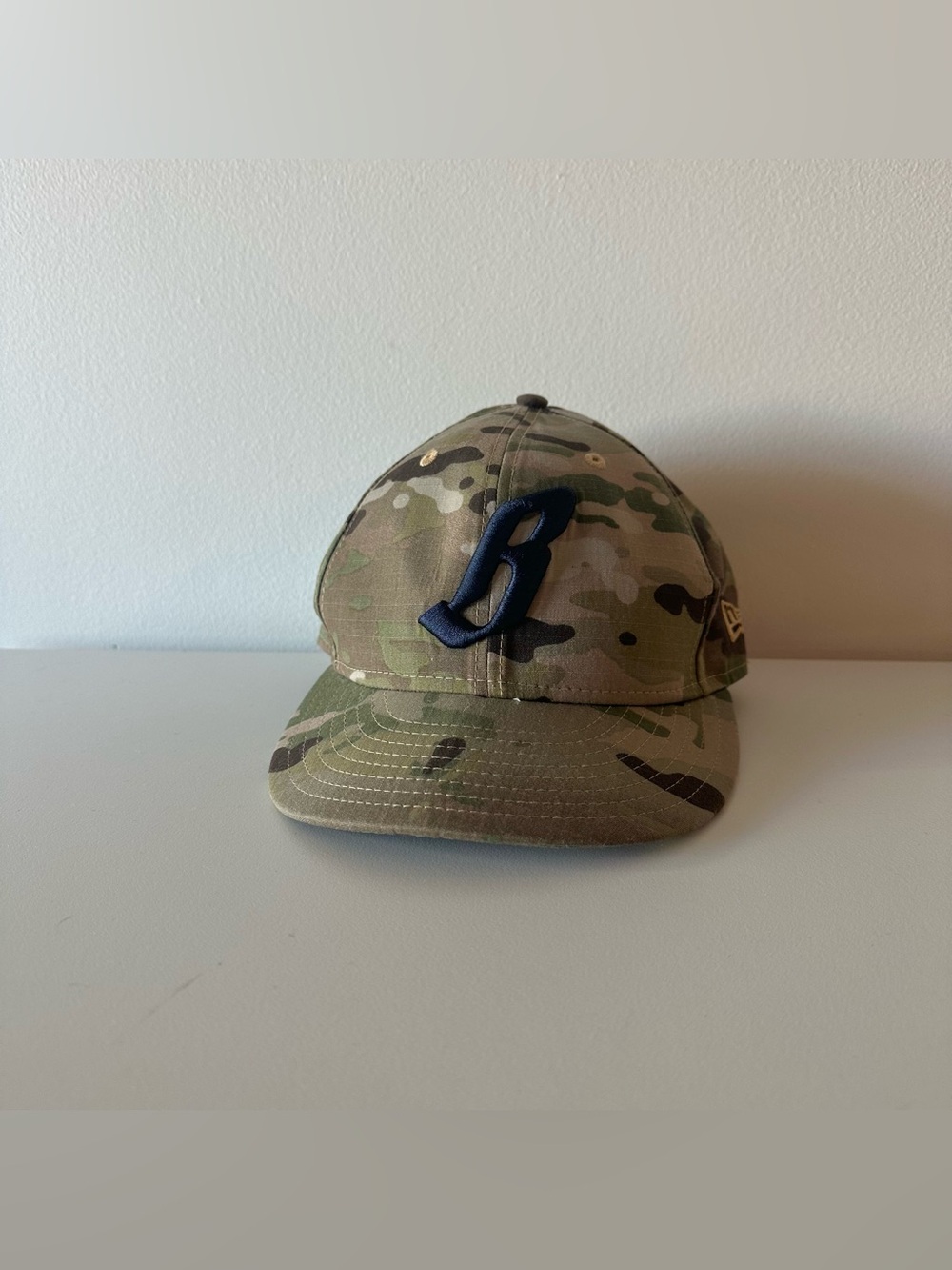 Rare Bee Line Billionaire Boys Club Camo New Era Hat 7 1/4 2012
